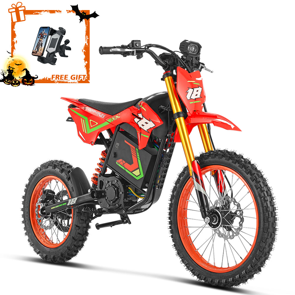 HappyRun F18 2.0 Electric Bike 6000W 46MPH