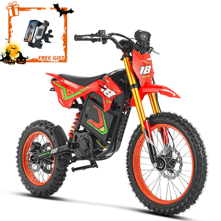 HappyRun F18 2.0 Electric Bike 6000W 46MPH