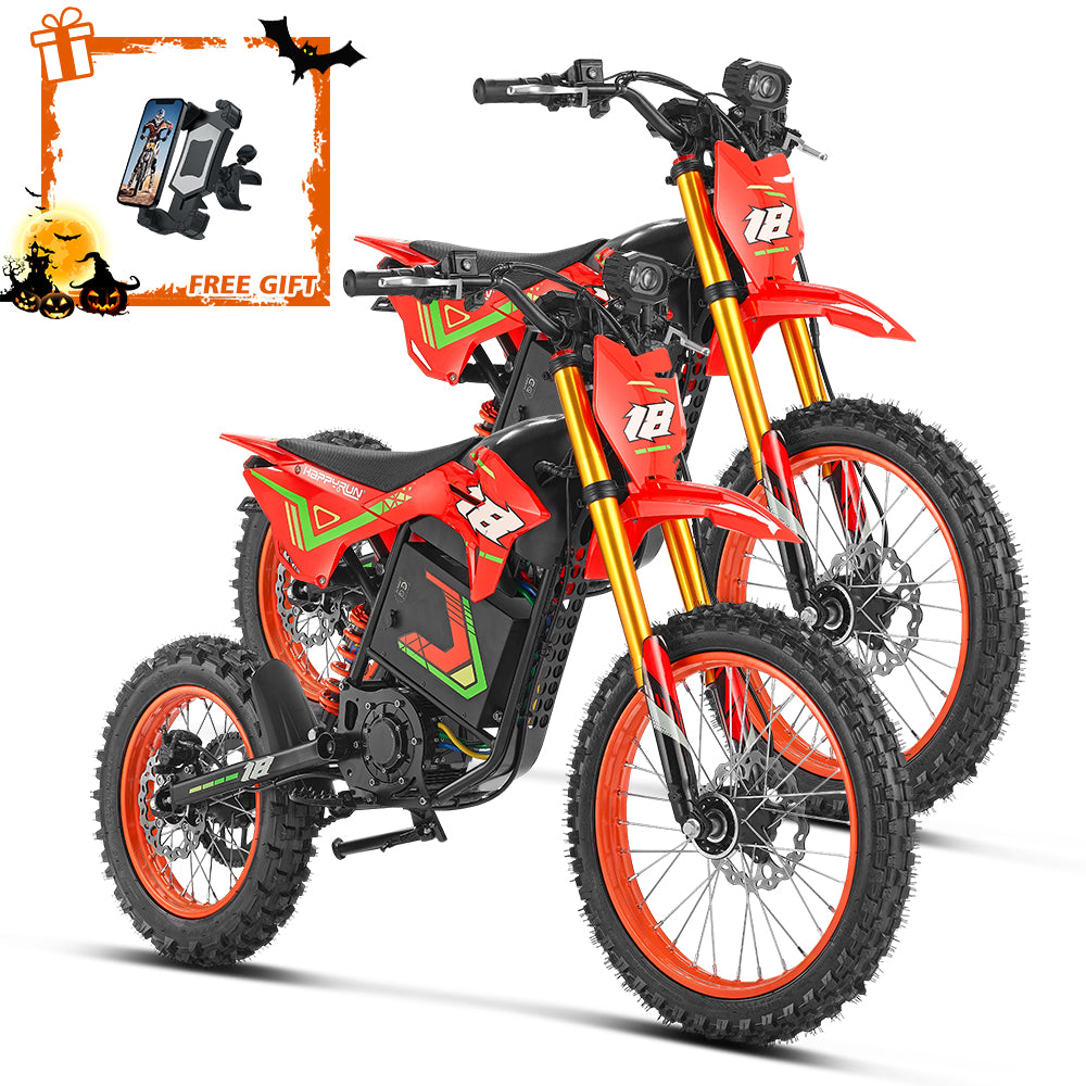 Combo Sale HappyRun F18 2.0 Mid-Drive Electric Bike