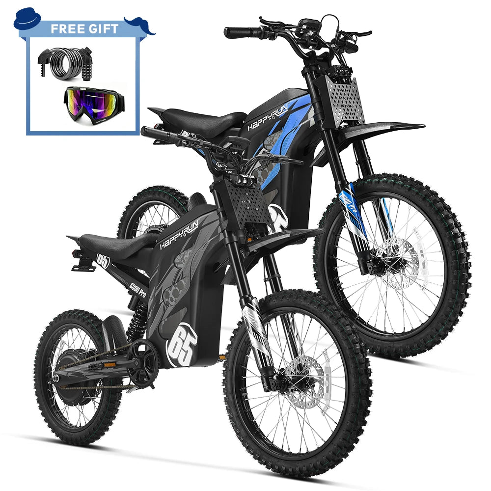 Combo Sale HappyRun G300 Pro Electric Dirt Bike