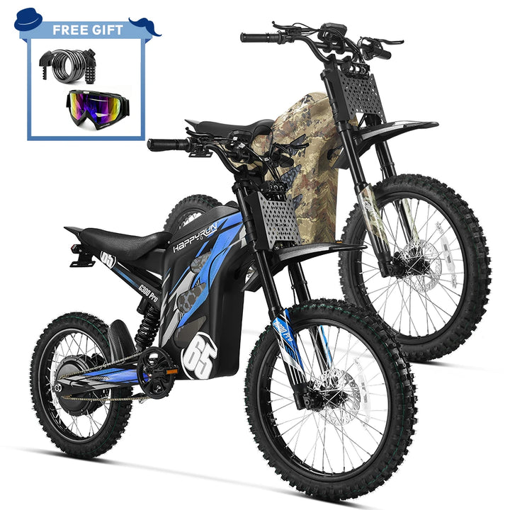 Combo Sale HappyRun G300 Pro Electric Dirt Bike