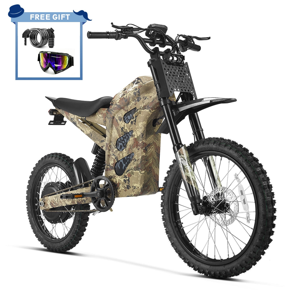 HappyRun G300 Pro 6500W 50 MPH Electric Dirt Bike