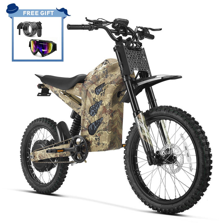 HappyRun G300 Pro 6500W 50 MPH Electric Dirt Bike