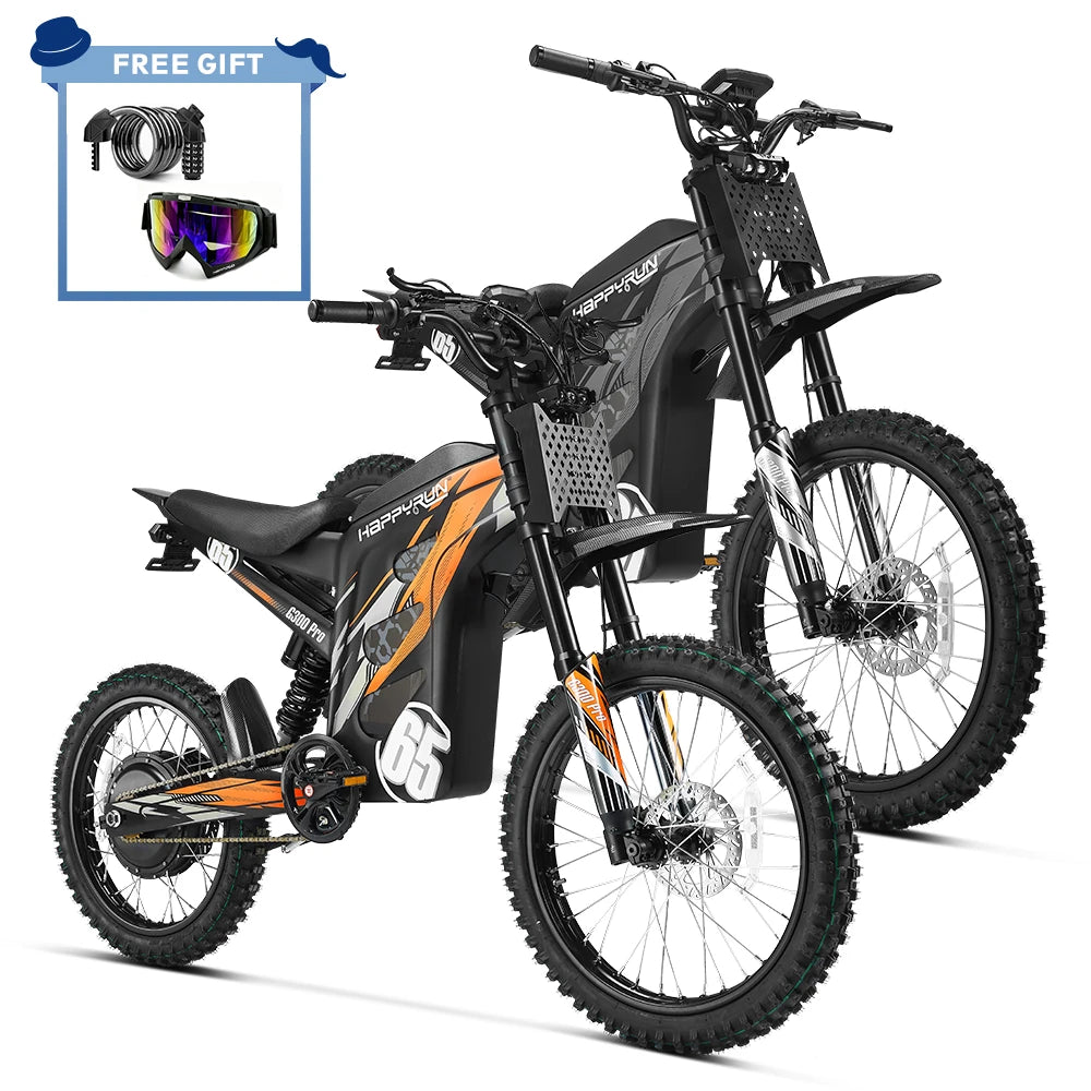 Combo Sale HappyRun G300 Pro Electric Dirt Bike