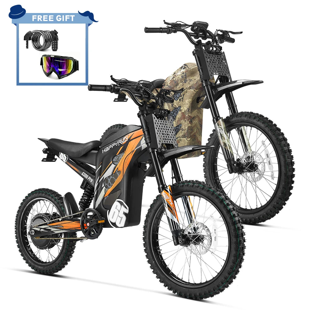 Combo Sale HappyRun G300 Pro Electric Dirt Bike