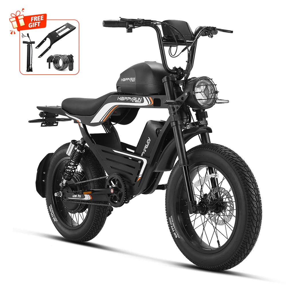 HappyRun G100 Pro Fat Tire Electric Dirt Bike