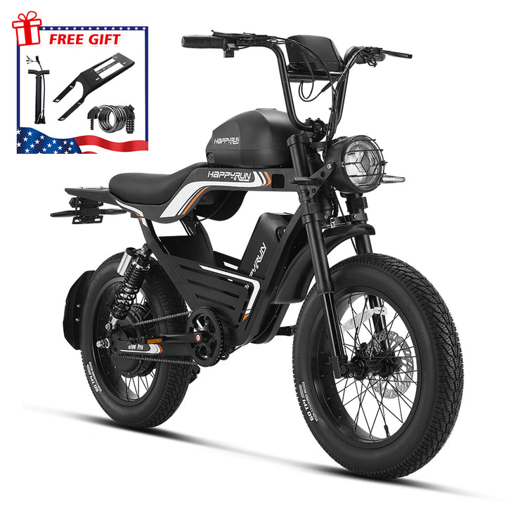 HappyRun G100 Pro Fat Tire Electric Bike