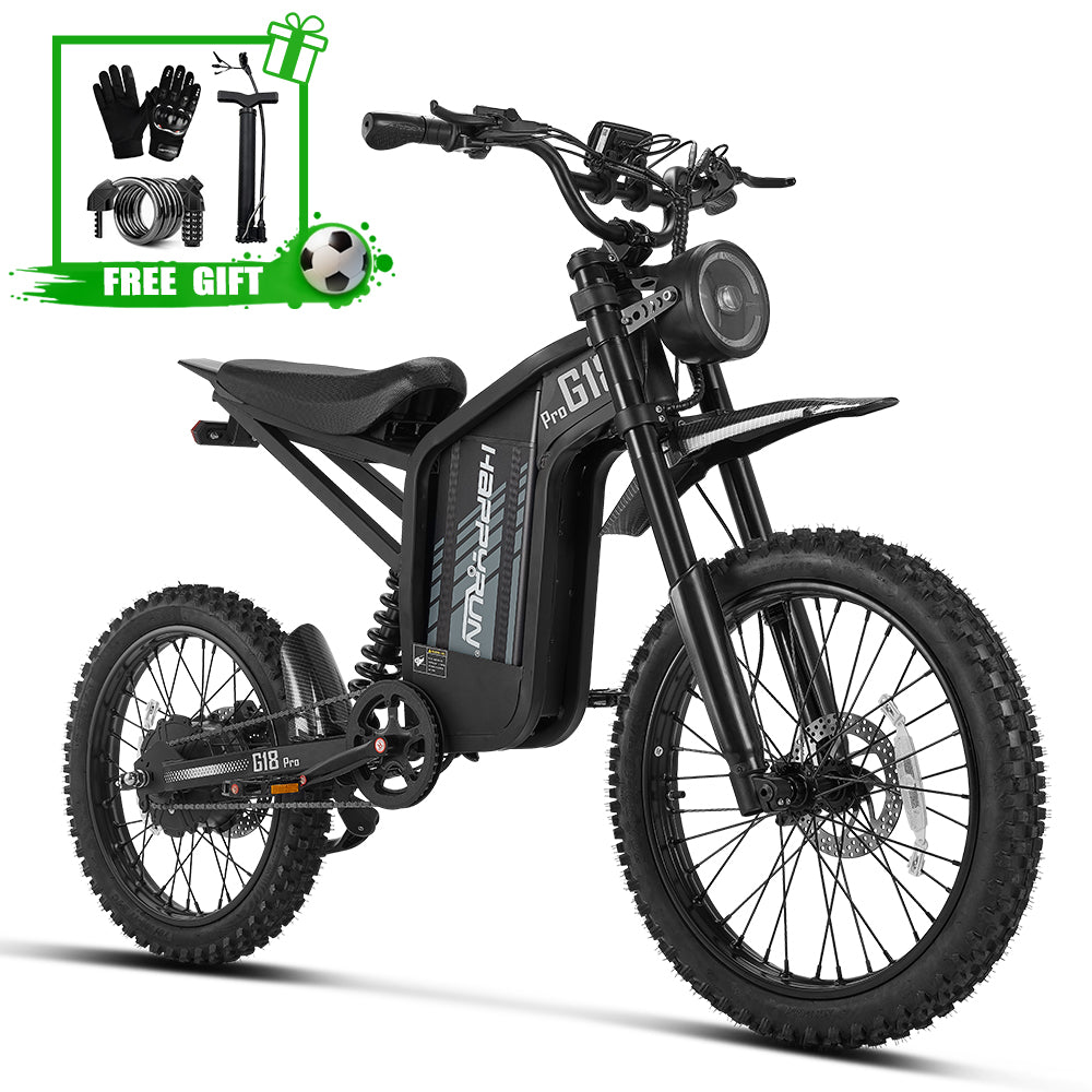 HappyRun G18 Pro Electric Dirt Bike for Adults