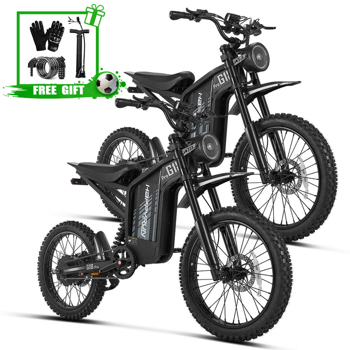 Combo Sale HappyRun G18 Pro Electric Dirt Bike