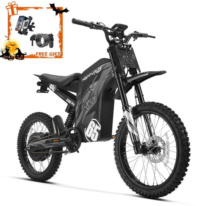 HappyRun G300 Pro 6500W 50 MPH Electric Bike