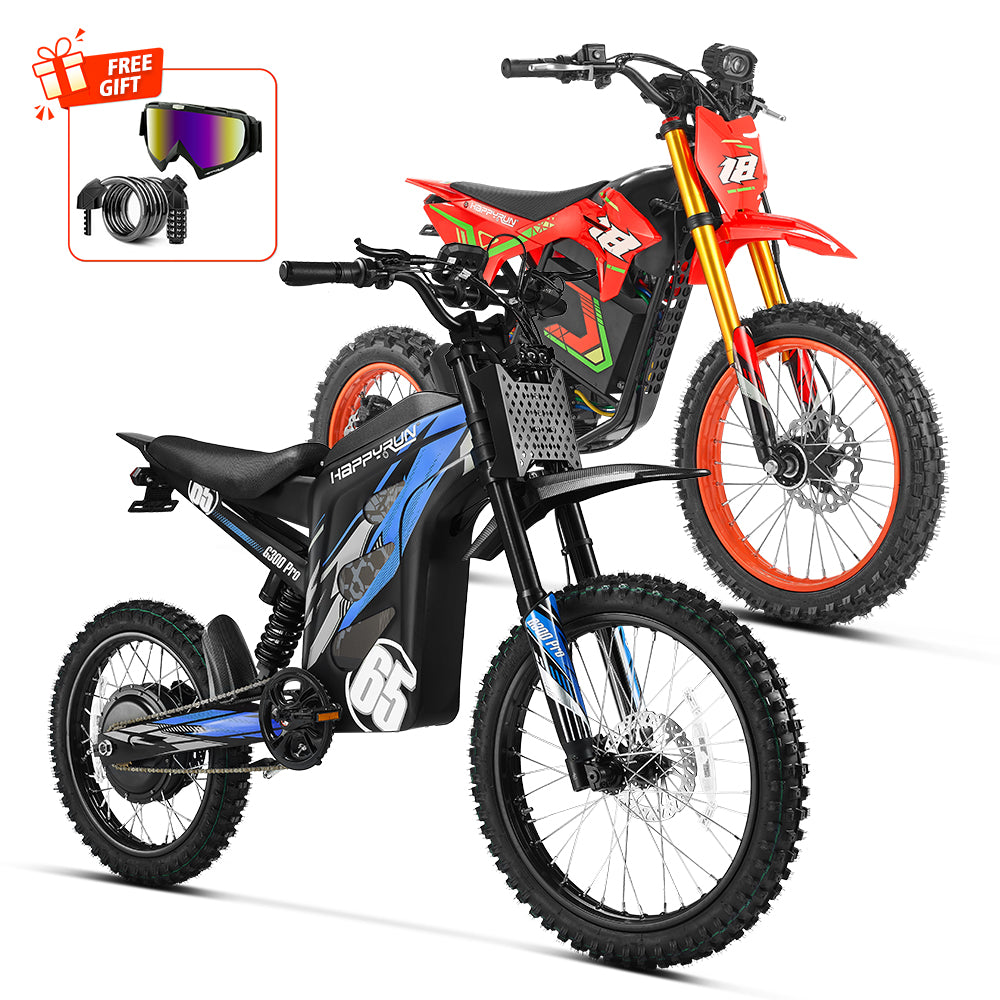 Ultimate Mix HappyRun G300 Pro + F18 2.0 Electric Dirt Bike