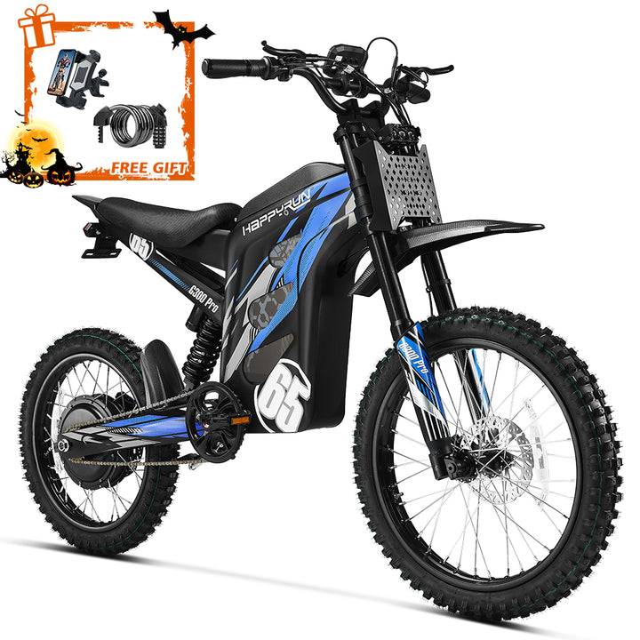 HappyRun G300 Pro 6500W 50 MPH Electric Bike