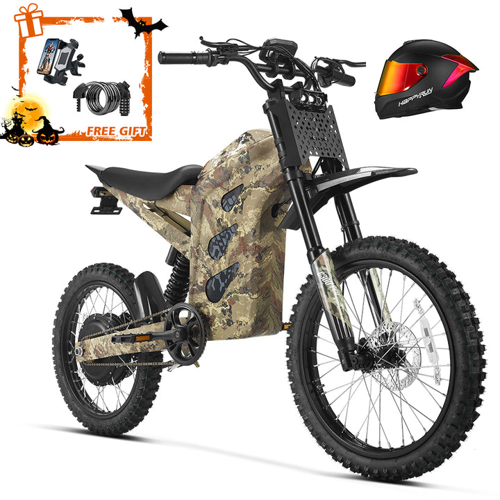 HappyRun G300 Pro 6500W 50 MPH Electric Bike