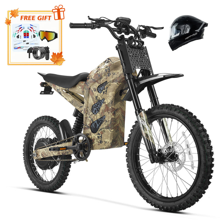 HappyRun G300 Pro 6500W 50 MPH Electric Bike