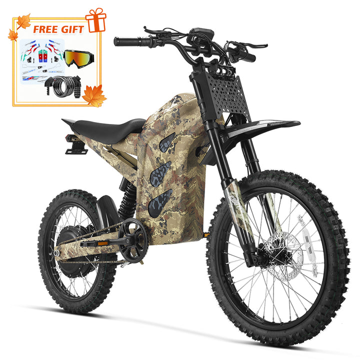 HappyRun G300 Pro 6500W 50 MPH Electric Bike