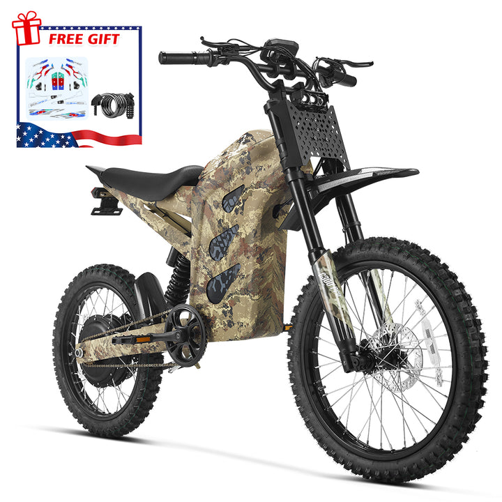 HappyRun G300 Pro 6500W 50 MPH Electric Bike