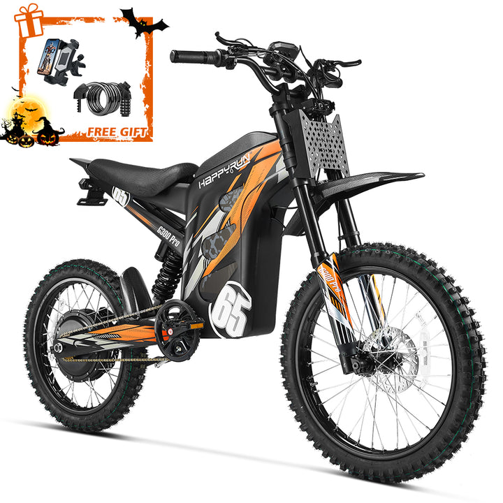HappyRun G300 Pro 6500W 50 MPH Electric Bike