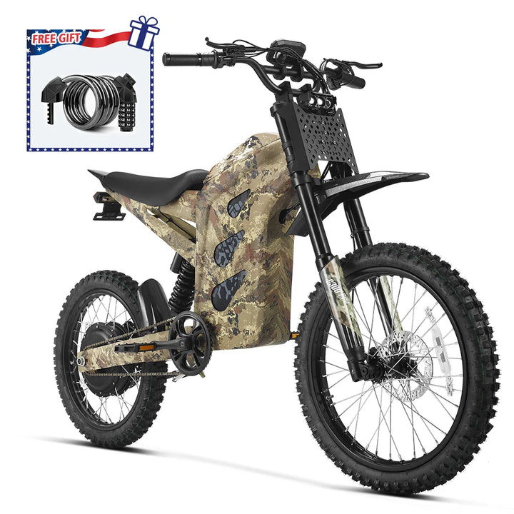 HappyRun G300 Pro 6500W 50 MPH Electric Dirt Bike