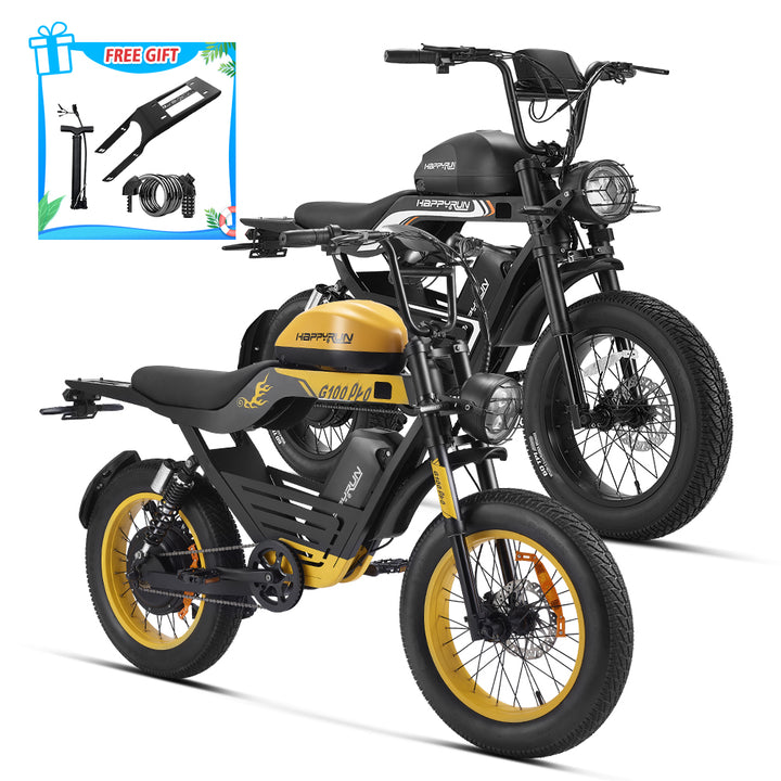 Combo Sale HappyRun G100 Pro Electric Bike