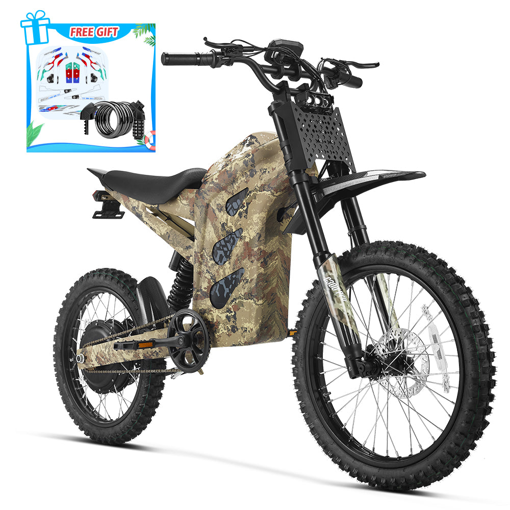 HappyRun G300 Pro Electric Dirt Bike for Adults