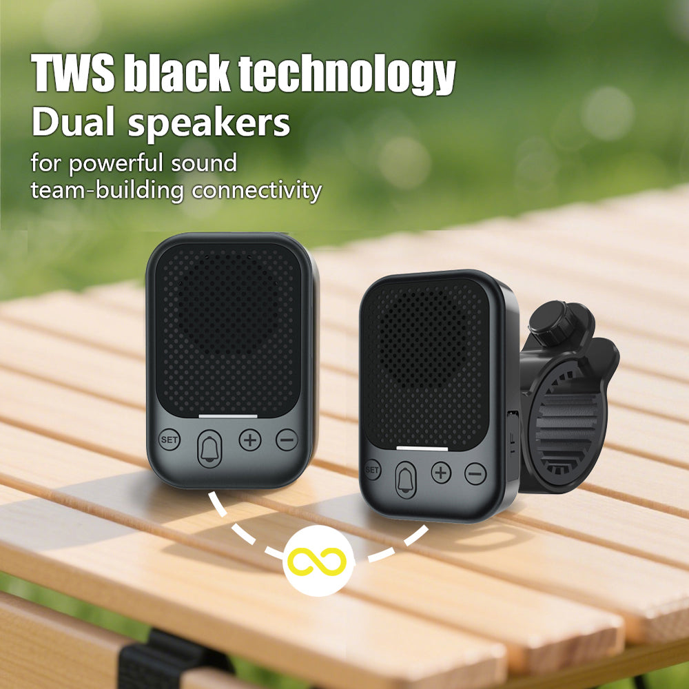 HappyRun Bluetooth Speaker 2-in-1 Wearable & Handlebar