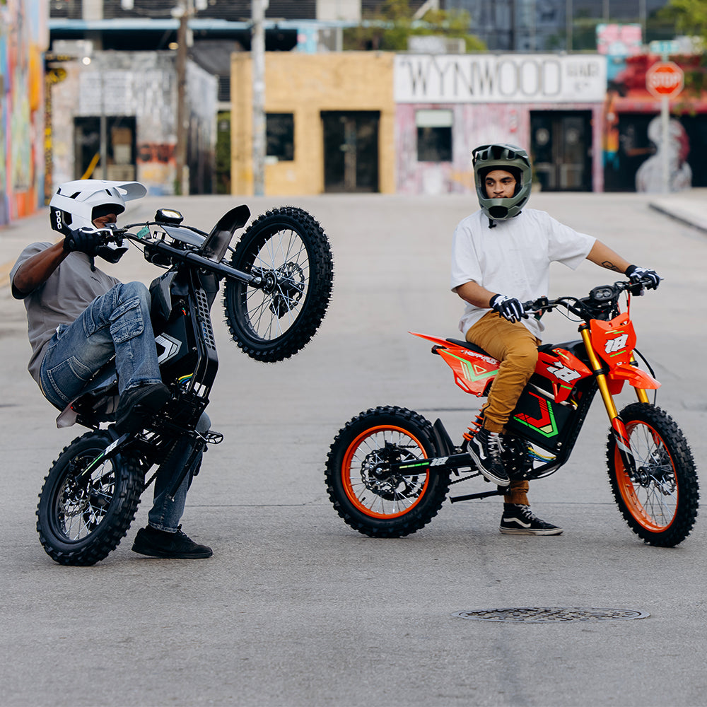 HappyRun F18 2.0 Electric Bike 6000W 46MPH