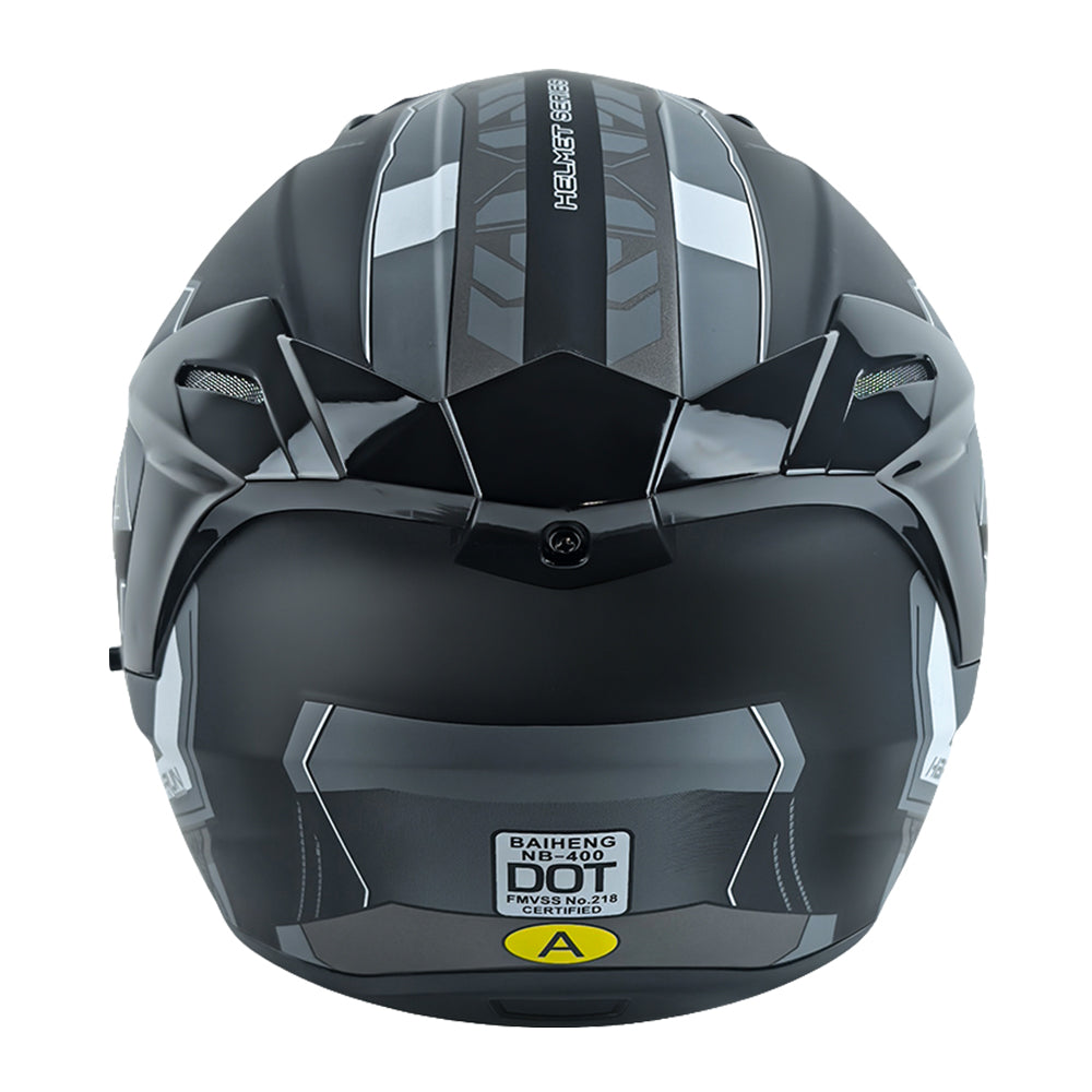 HappyRun Double-lens Dirt Bike Helmet