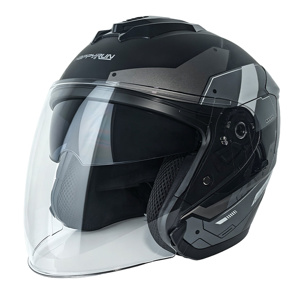 HappyRun Double-lens Dirt Bike Helmet