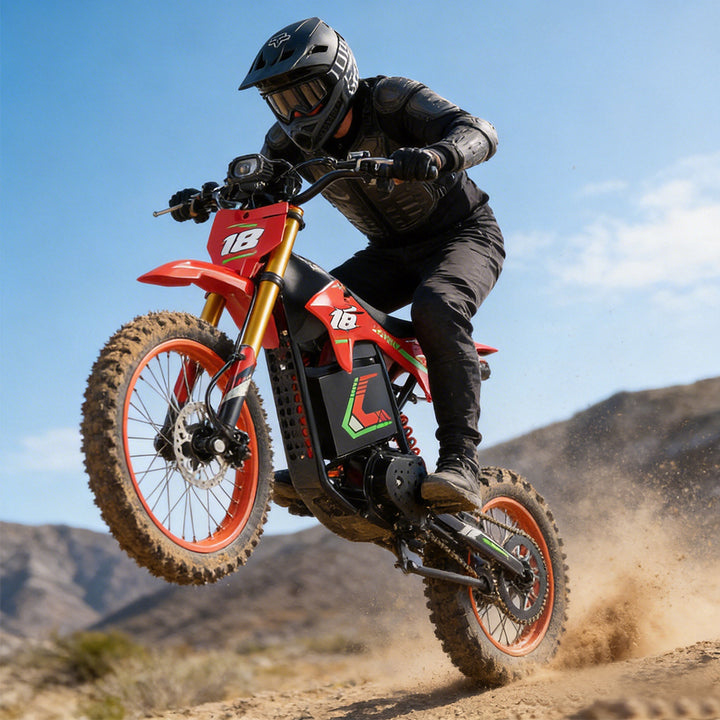 Combo Sale HappyRun F18 Mid-Drive Dirt Bike