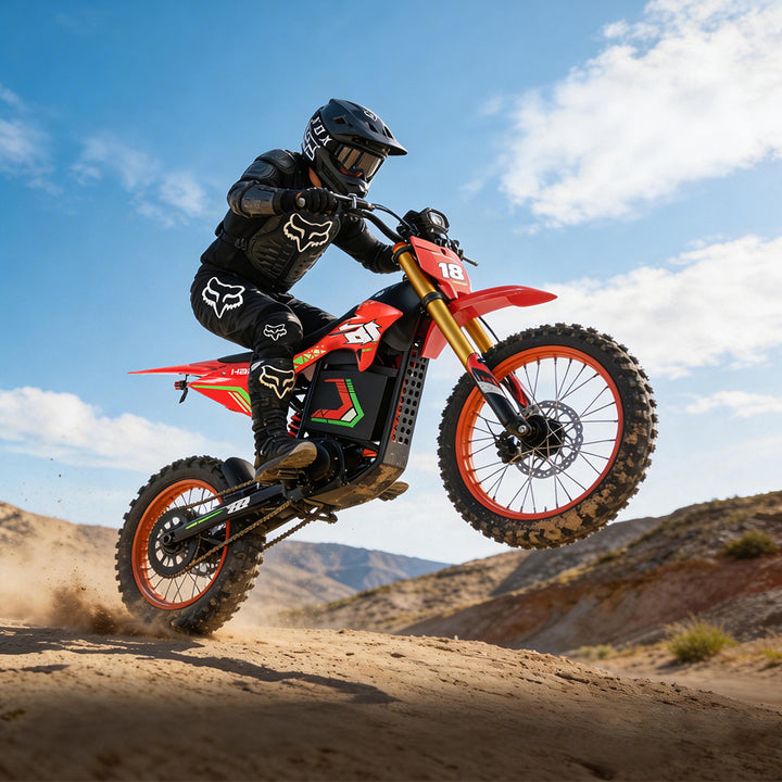 Combo Sale HappyRun F18 Mid-Drive Dirt Bike