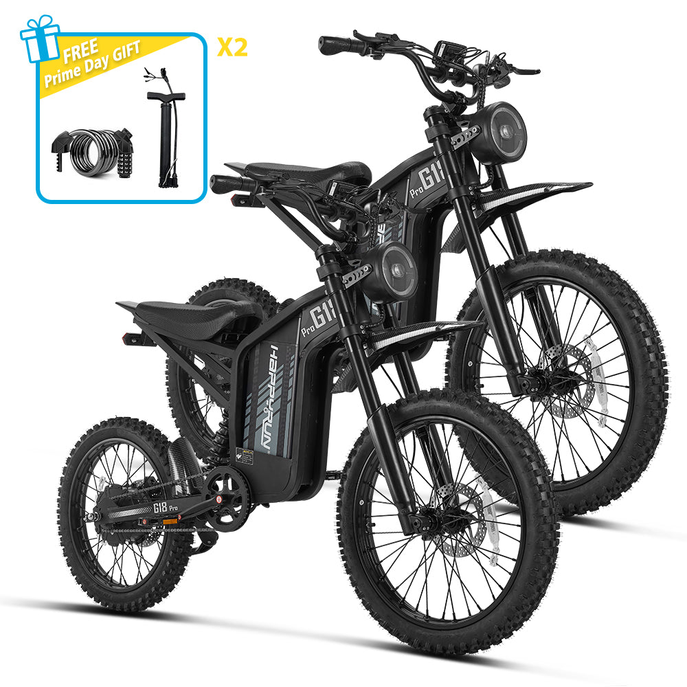 Combo Sale HappyRun G18 Pro Electric Dirt Bike