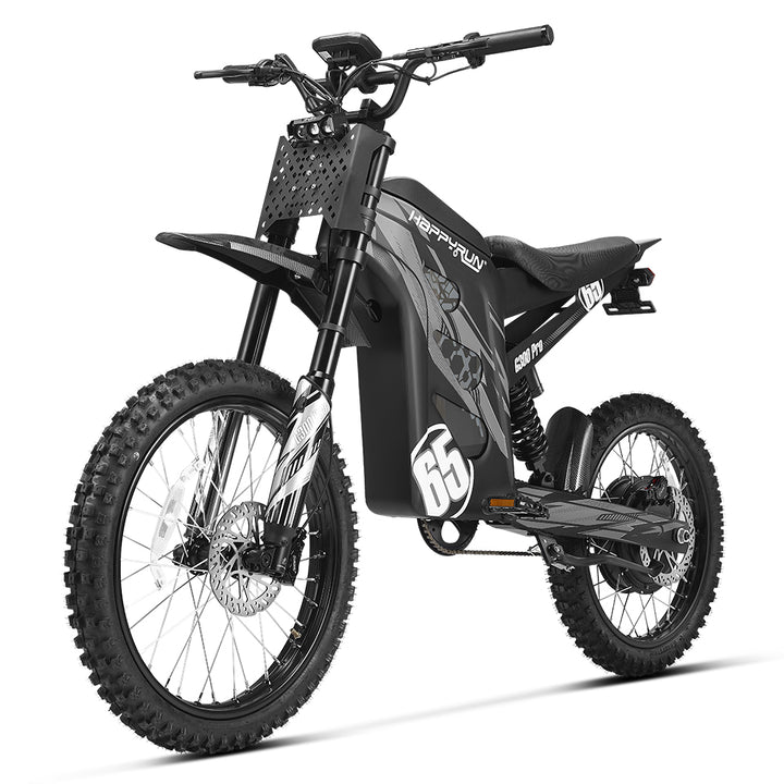 HappyRun G300 Pro 6500W 50 MPH Electric Dirt Bike