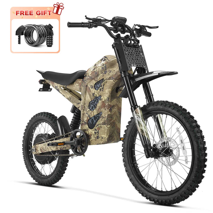 HappyRun G300 Pro 6500W 50 MPH Electric Dirt Bike