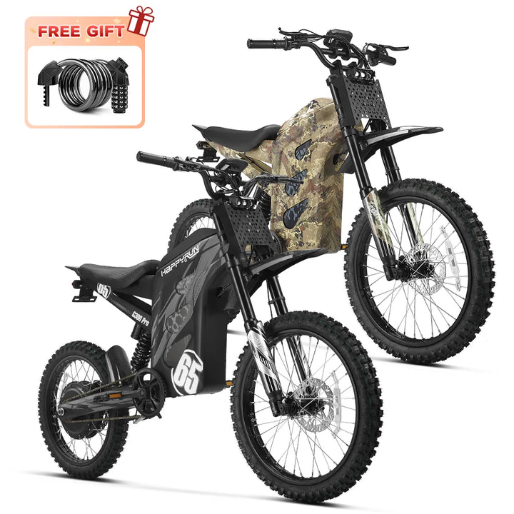 Combo Sale HappyRun G300 Pro Electric Dirt Bike