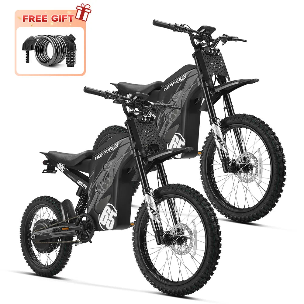 Combo Sale HappyRun G300 Pro Electric Dirt Bike