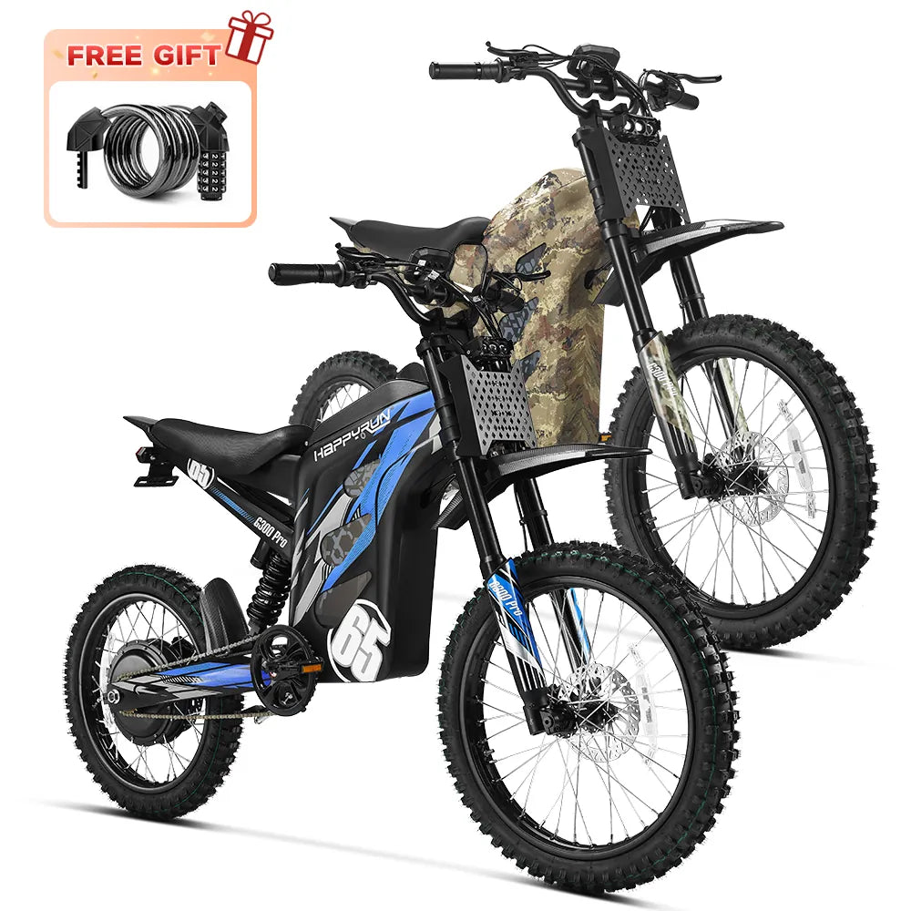Combo Sale HappyRun G300 Pro Electric Dirt Bike