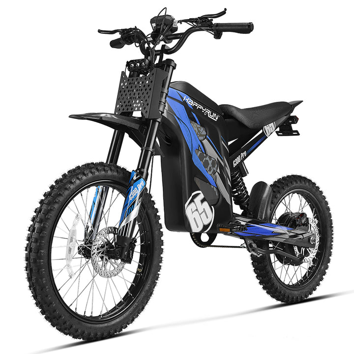 HappyRun G300 Pro 6500W 50 MPH Electric Dirt Bike