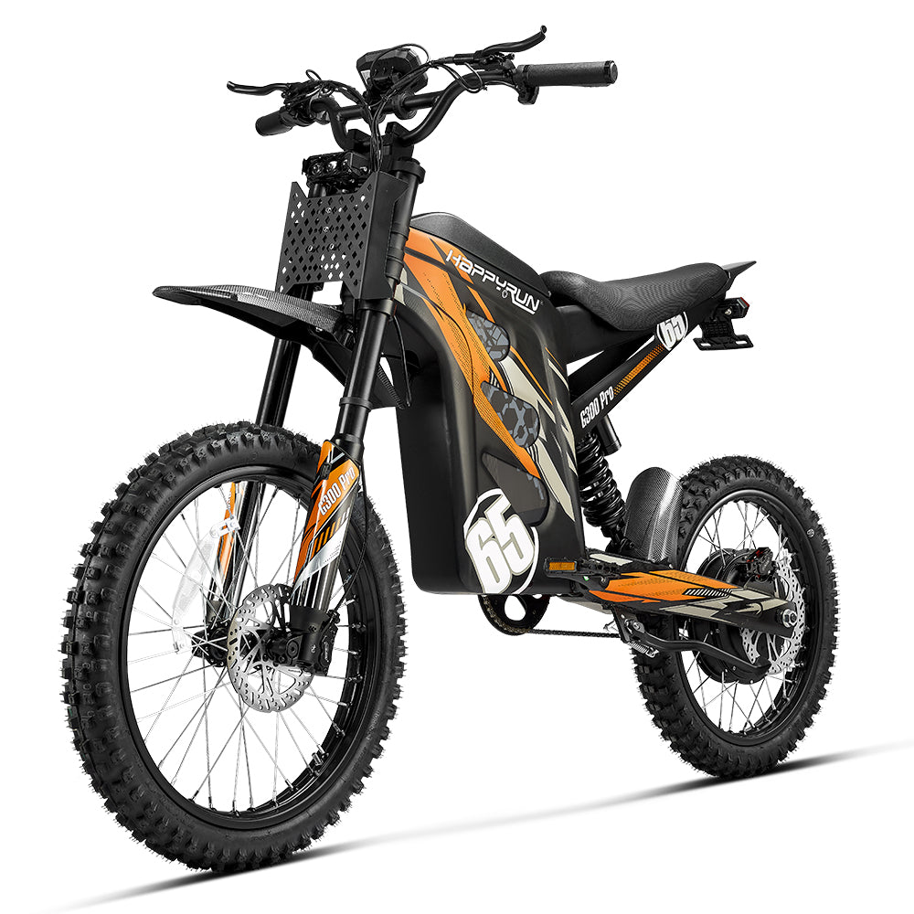 HappyRun G300 Pro 6500W 50 MPH Electric Dirt Bike