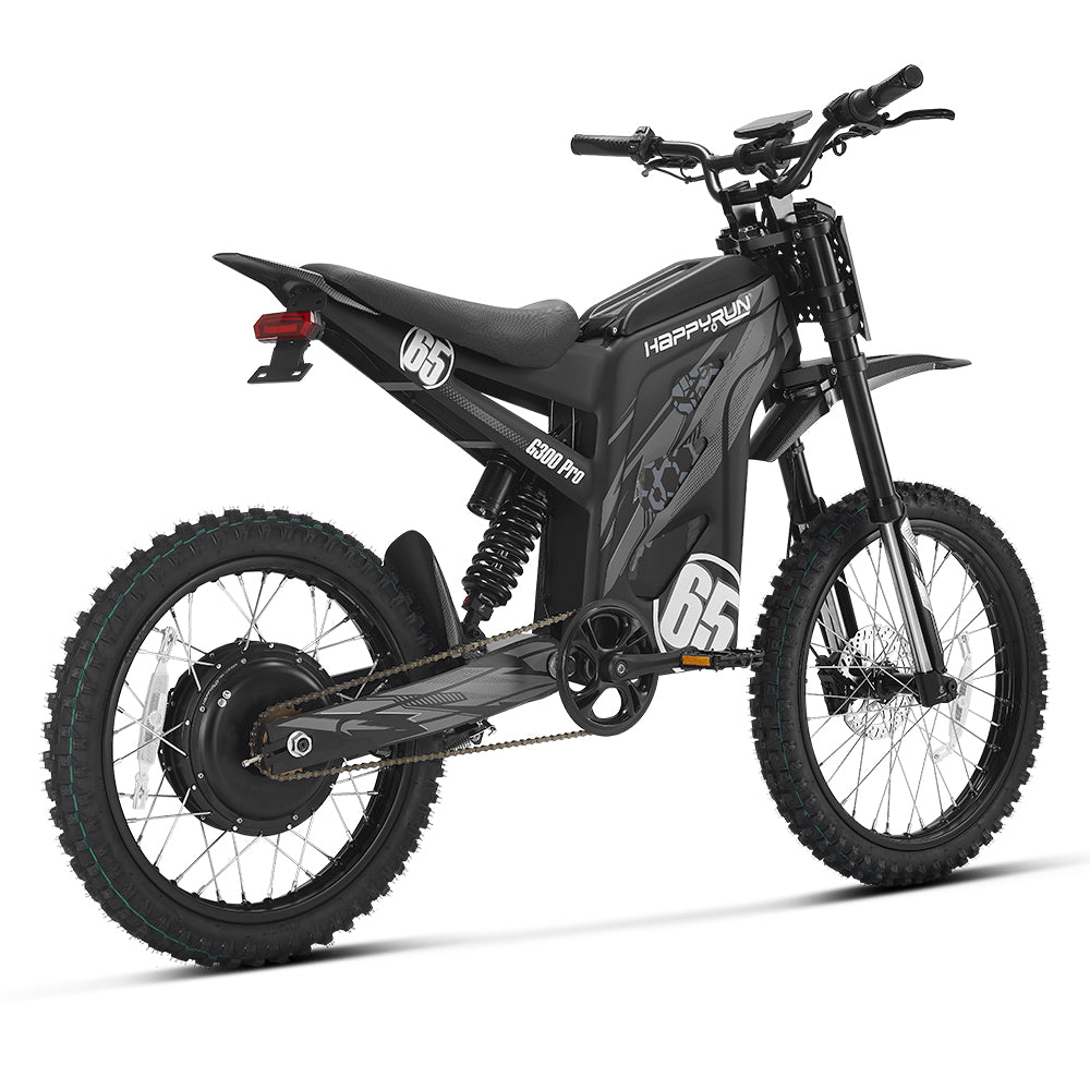 HappyRun G300 Pro 6500W 50 MPH Electric Dirt Bike