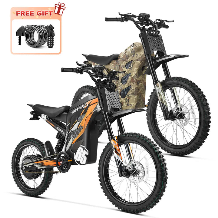 Combo Sale HappyRun G300 Pro Electric Dirt Bike
