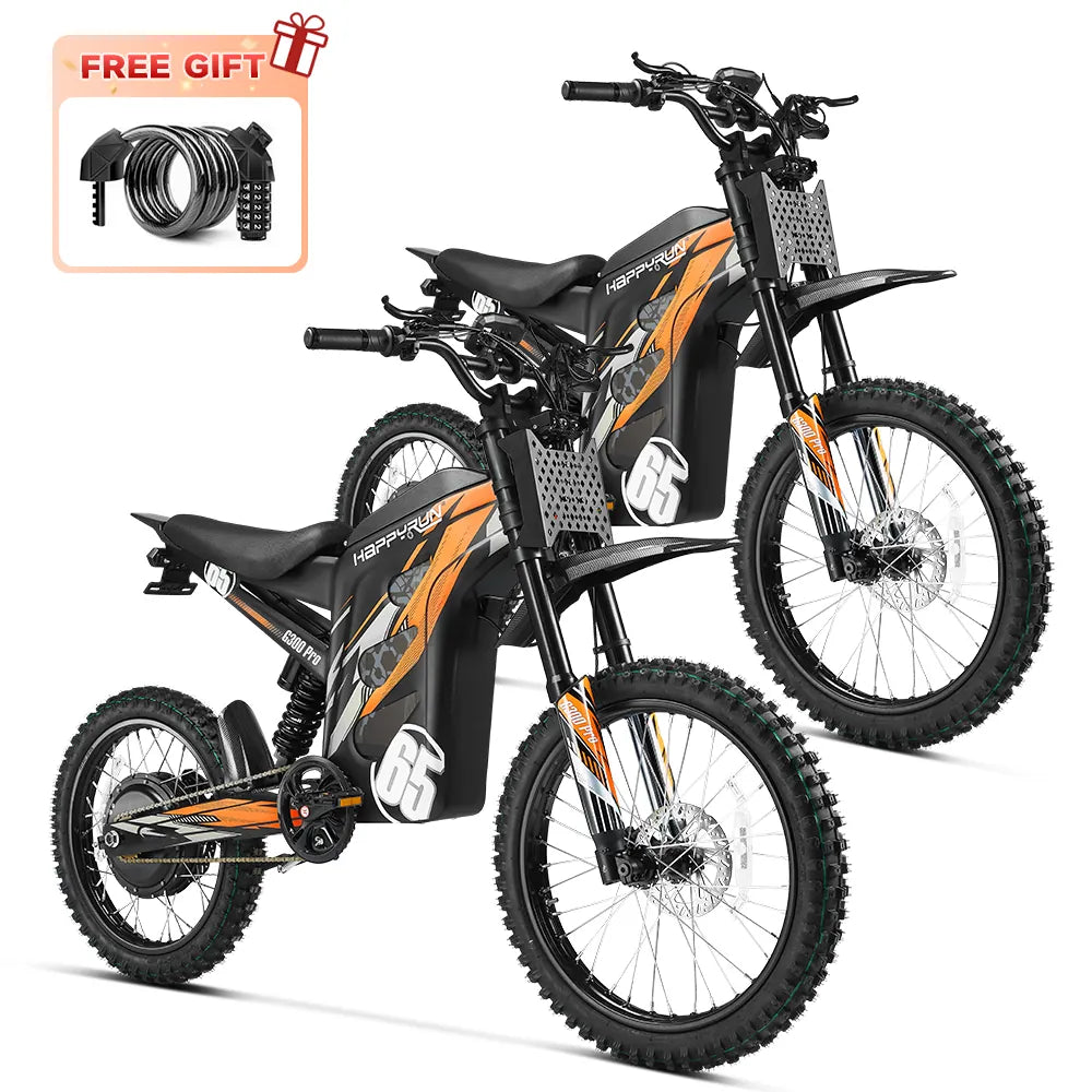 Combo Sale HappyRun G300 Pro Electric Dirt Bike