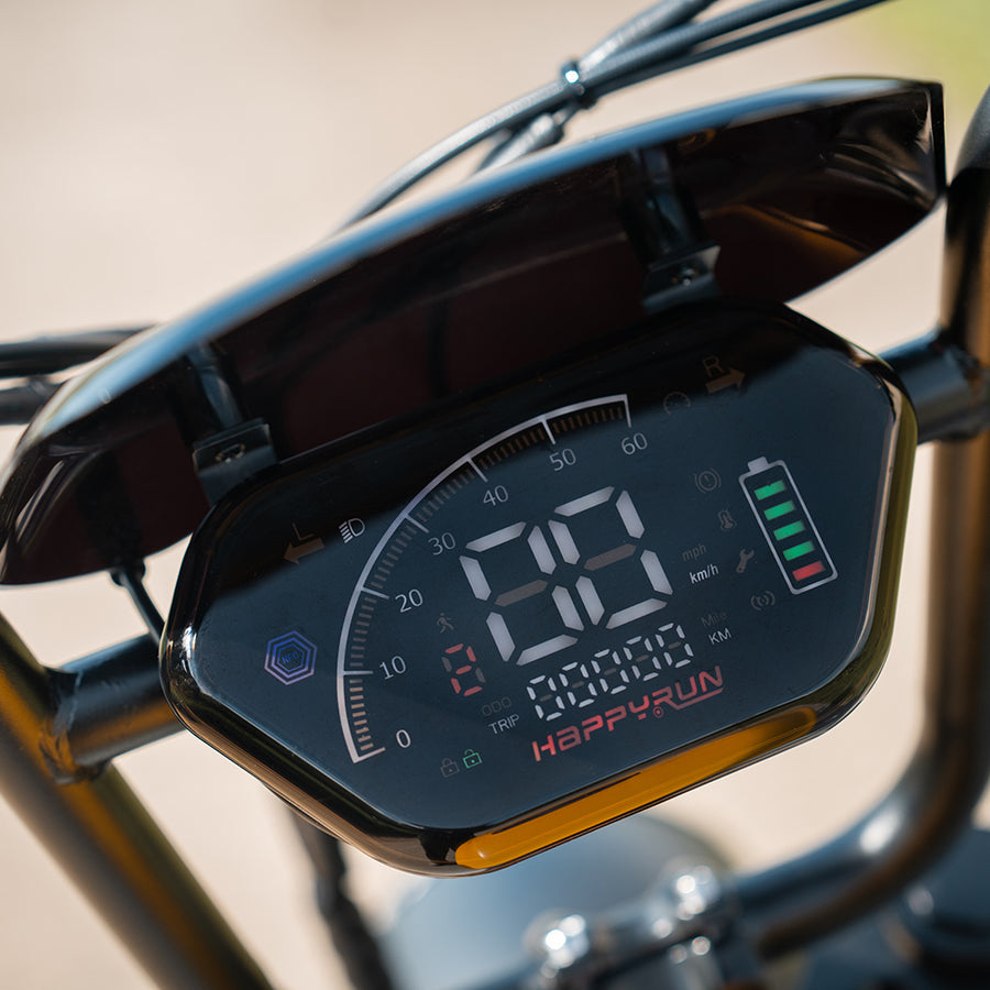 HappyRun G100 Pro 6000W electric motorcycle for adults – happyrunbike