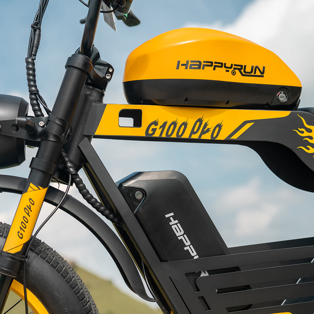HappyRun G100 Pro 6000W electric motorcycle for adults – happyrunbike