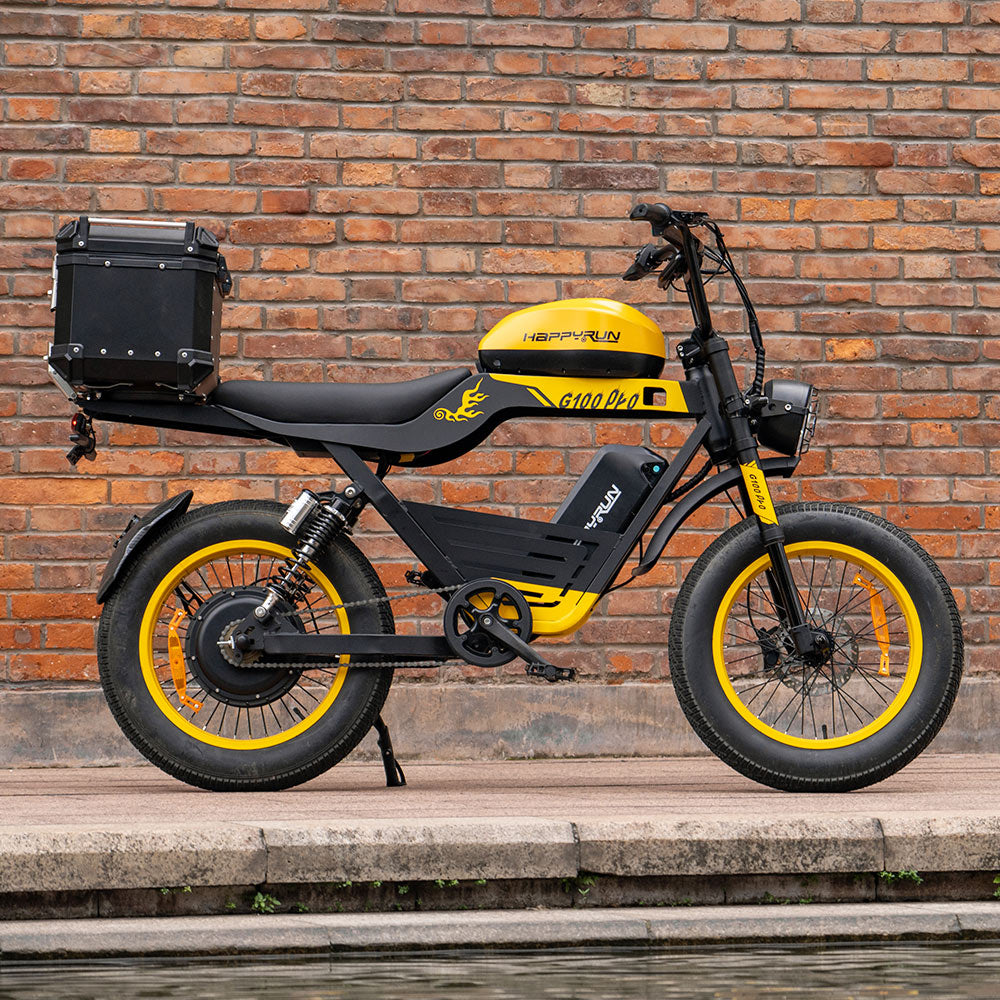 HappyRun G100 Pro 6000W electric motorcycle for adults – happyrunbike