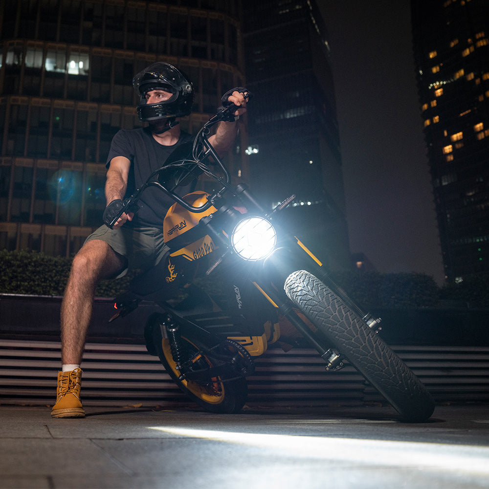 HappyRun G100 Pro 6000W electric motorcycle for adults – happyrunbike