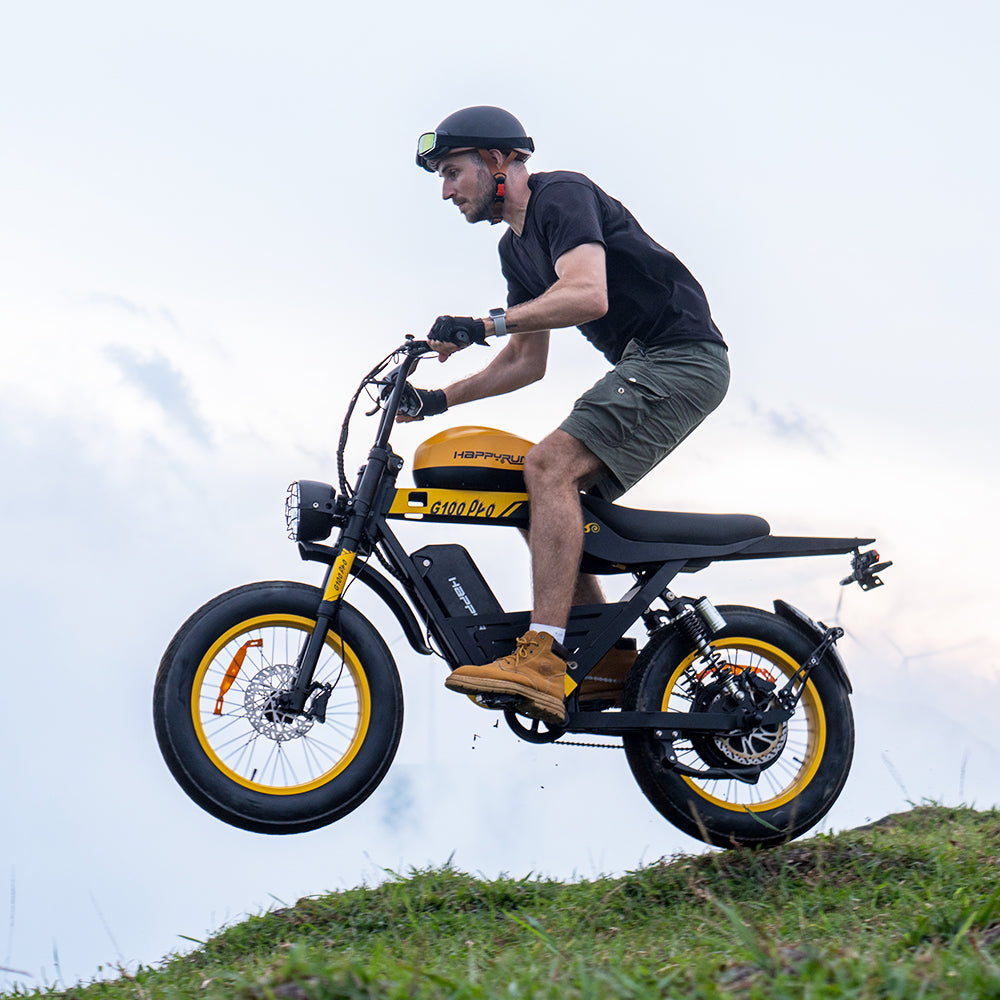 HappyRun G100 Pro 6000W electric motorcycle for adults