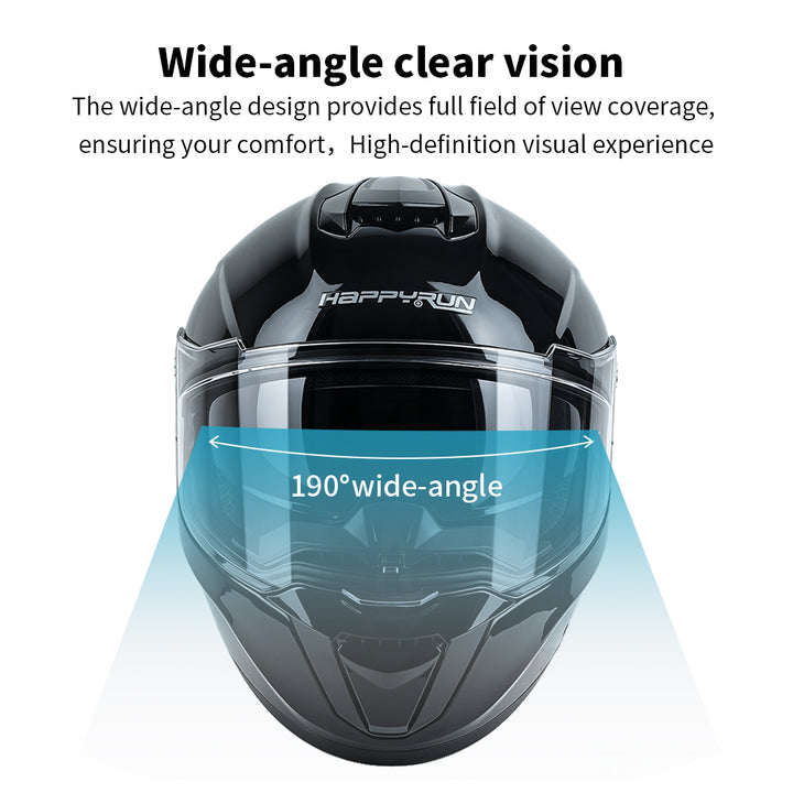 HappyRun Dirt Bike High-Strength Helmet