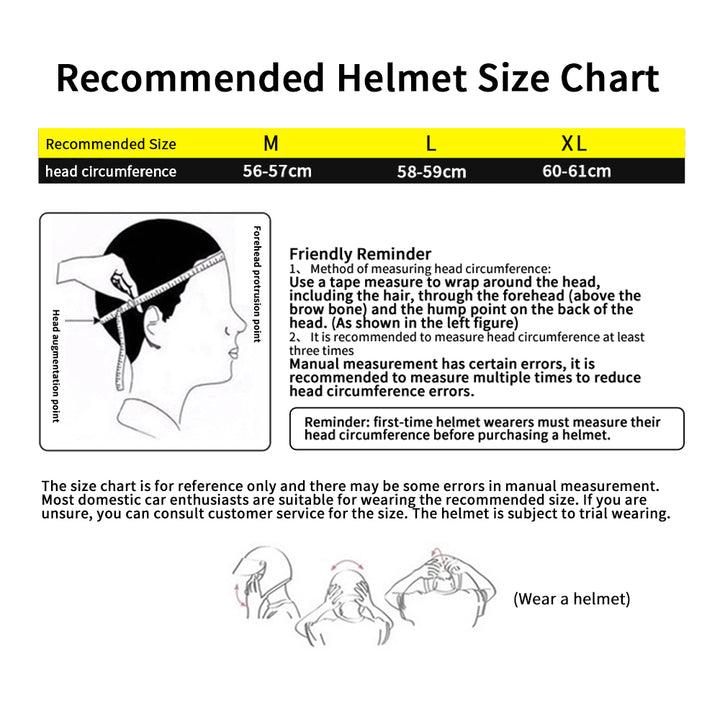 HappyRun Dirt Bike High-Strength Helmet