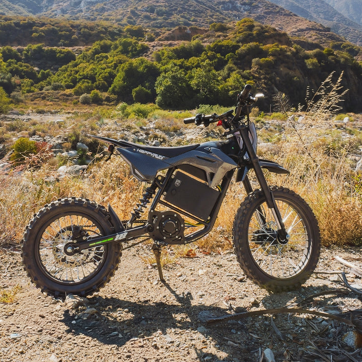 HappyRun F18 2.0 Mid-Drive Electric Dirt Bike for Teens & Adults