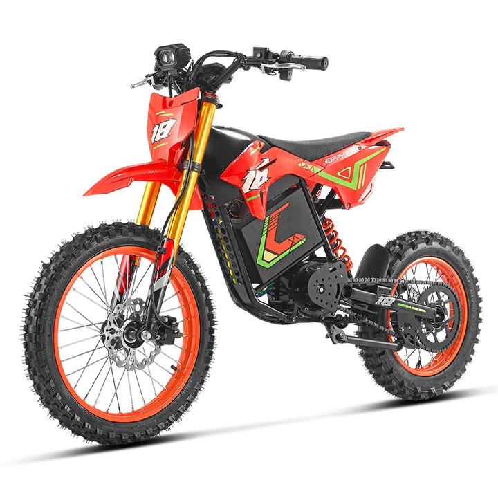 HappyRun F18 2.0 Electric Dirt Bike Control & Safety Upgrades